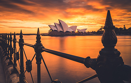 Australia là điểm đến hấp dẫn với nhiều công trình kiến trúc nổi tiếng và thiên nhiên đẹp. Ảnh: Unsplash.